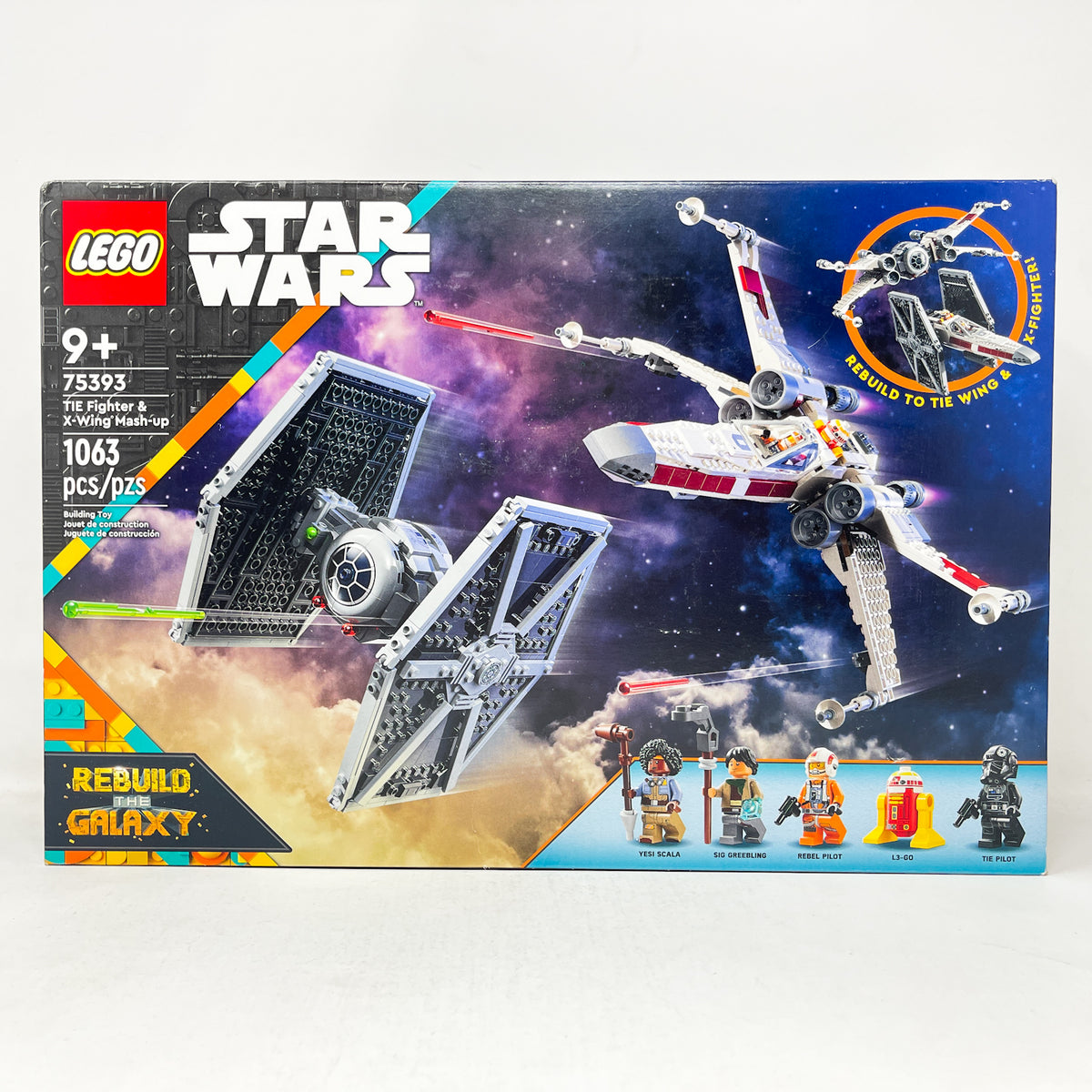TIE Fighter & X-Wing Mash-up 75393 - LEGO Star Wars (2024, Retired) - Sealed