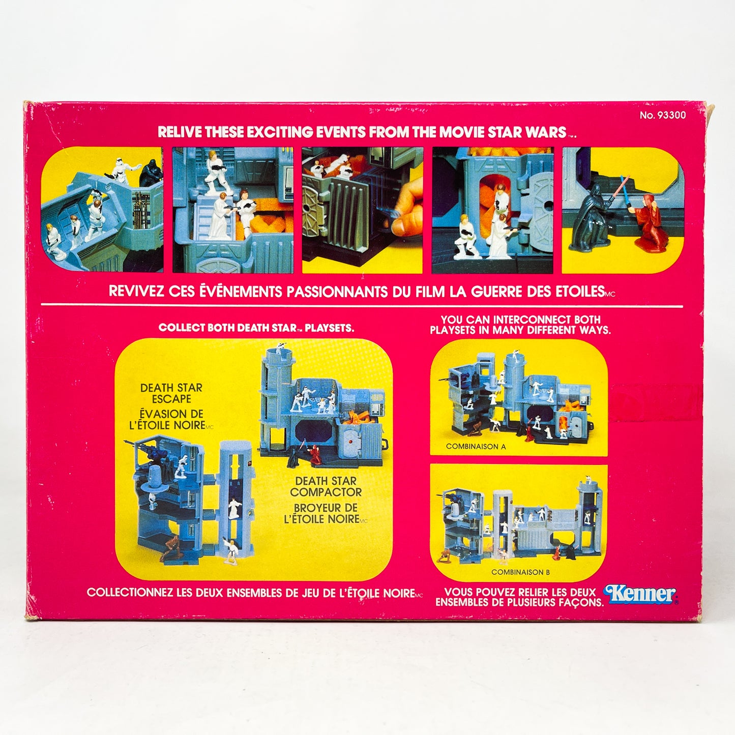 Micro Collection Death Star Compactor - Complete in Canadian Box - Vintage Kenner (1981)