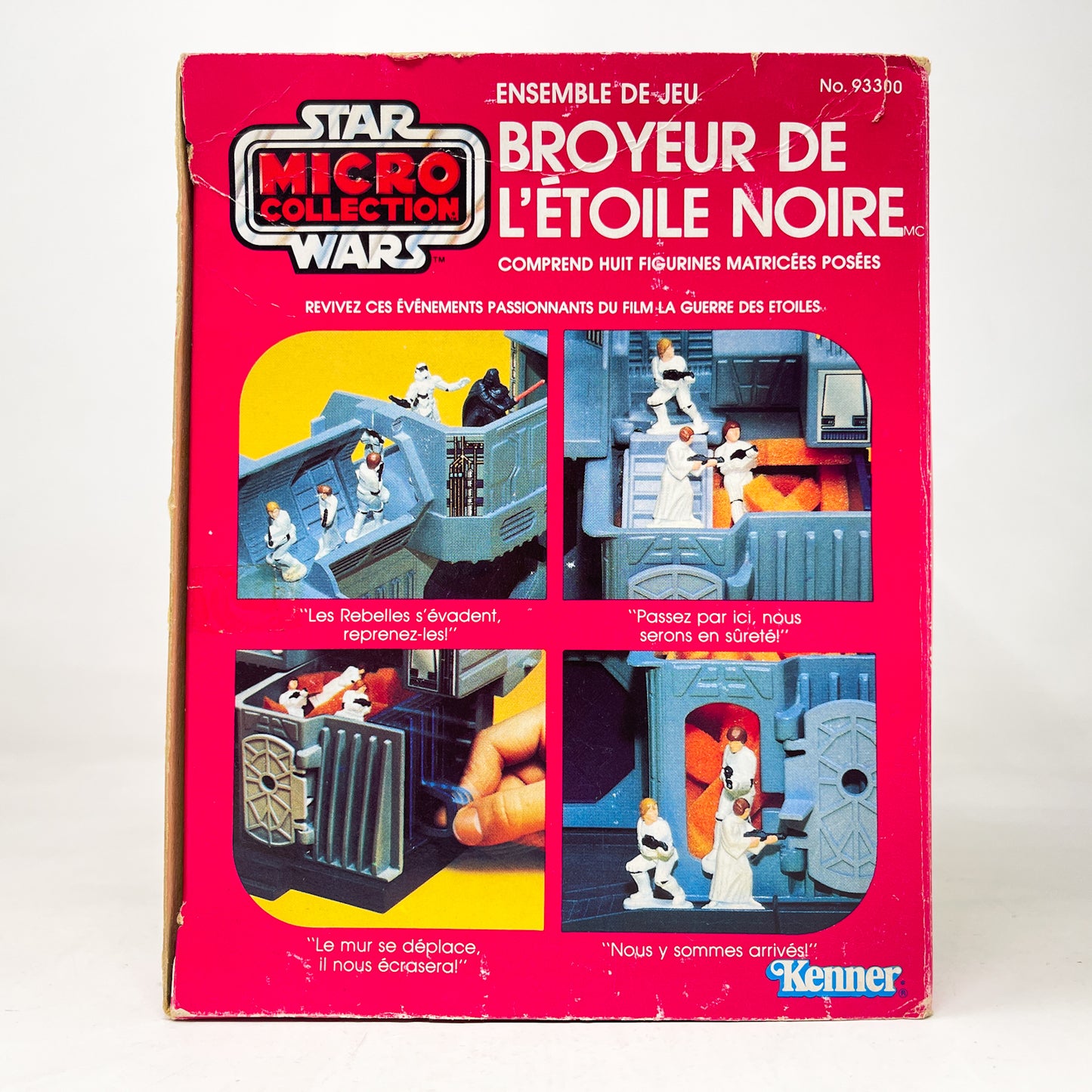 Micro Collection Death Star Compactor - Complete in Canadian Box - Vintage Kenner (1981)