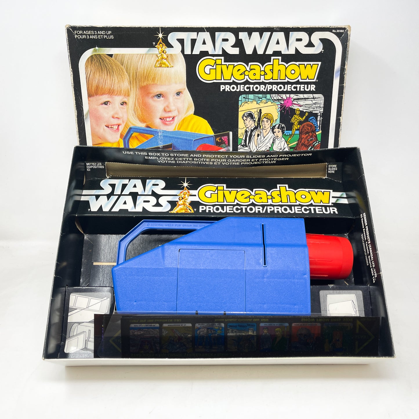 Star Wars Give-A-Show Projector - Mint in Canadian Box - Vintage Kenner (1978)