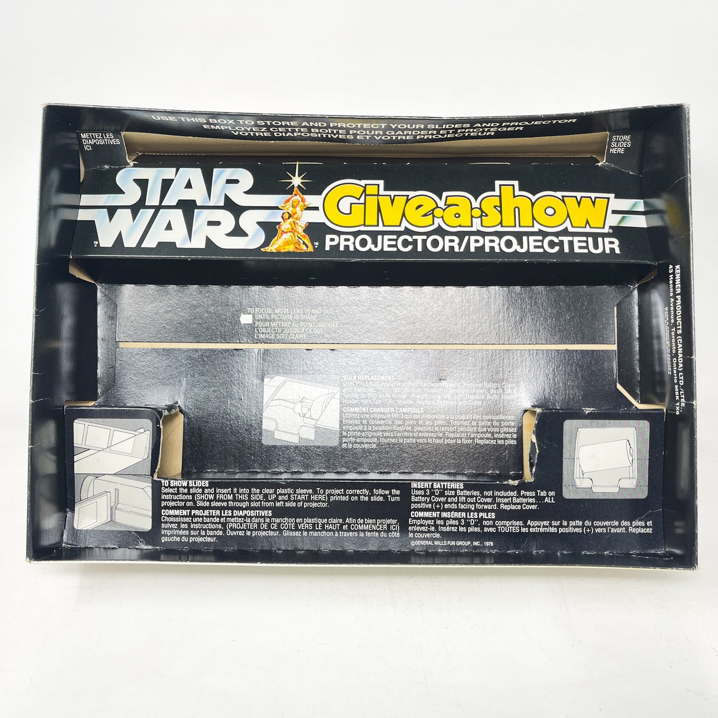 Star Wars Give-A-Show Projector - Mint in Canadian Box - Vintage Kenner (1978)
