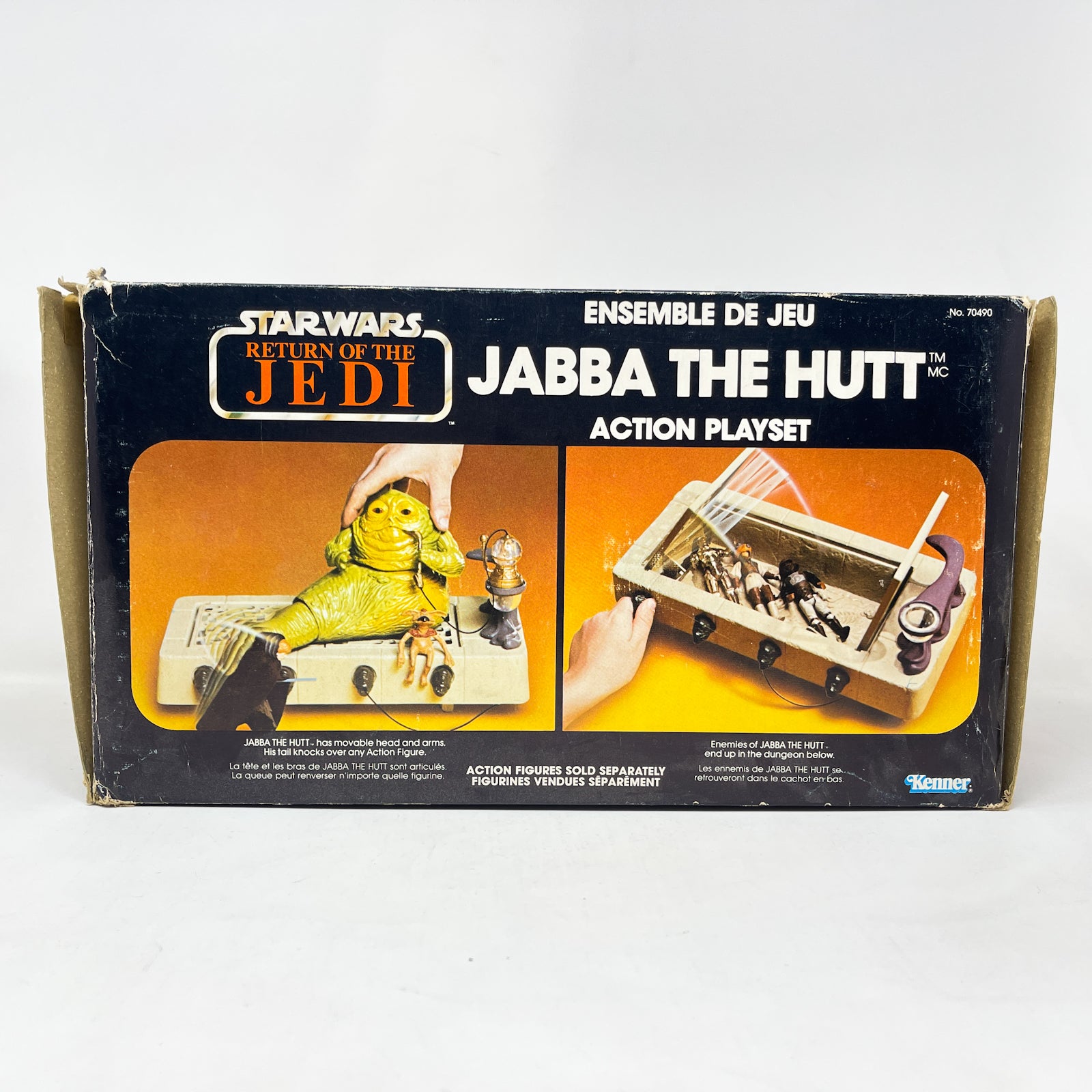 Vintage Jabba the Hutt Playset Complete in Box Star Wars Kenner