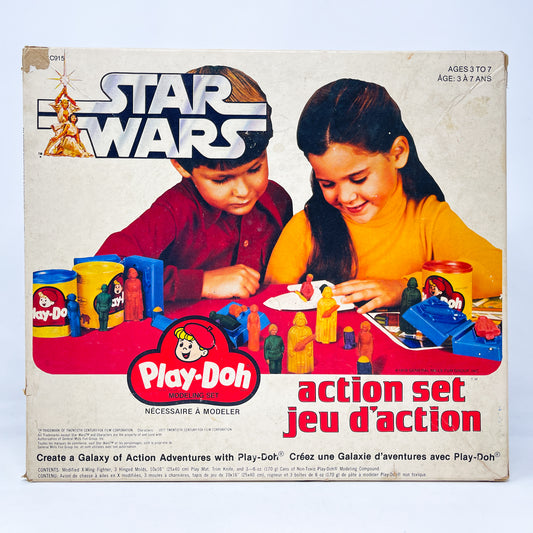 Star Wars Play-Doh Playset in Canada Box - Vintage 1978