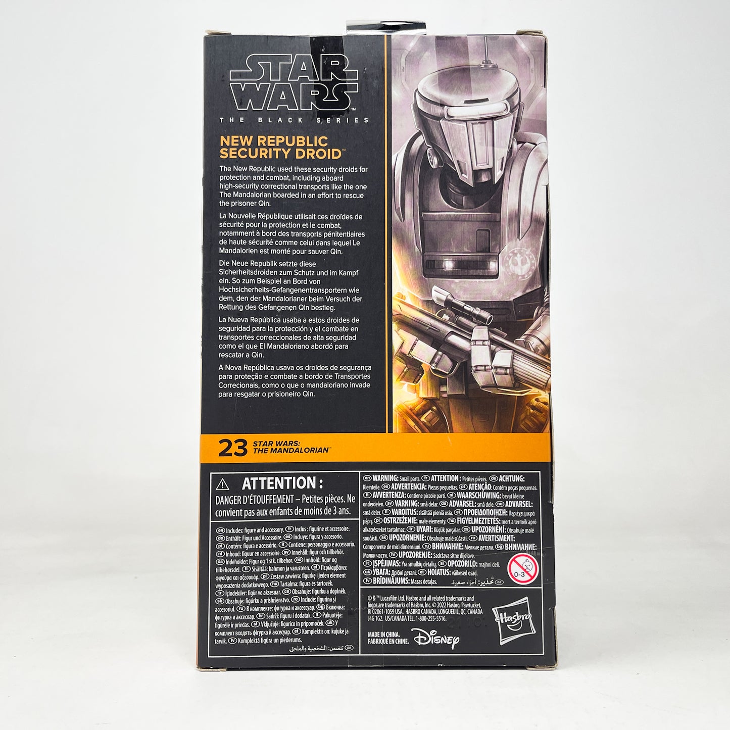 New Republic Security Droid MAN 23 - Hasbro Black Series (2023)