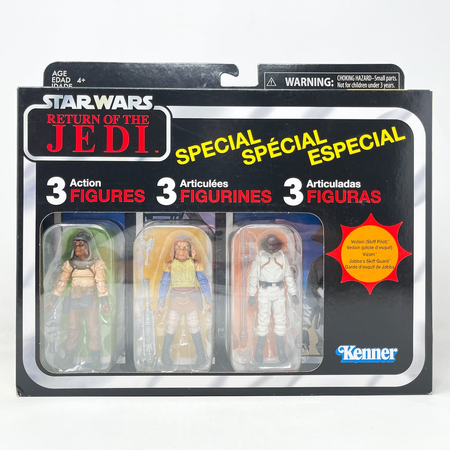 VC Skiff Guards Set - Vizam - Vedain - Brock Starsher - Hasbro The Vintage Collection Star Wars Special Action Figure Set