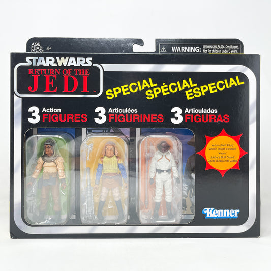 VC Skiff Guards Set - Vizam - Vedain - Brock Starsher - Hasbro The Vintage Collection Star Wars Special Action Figure Set