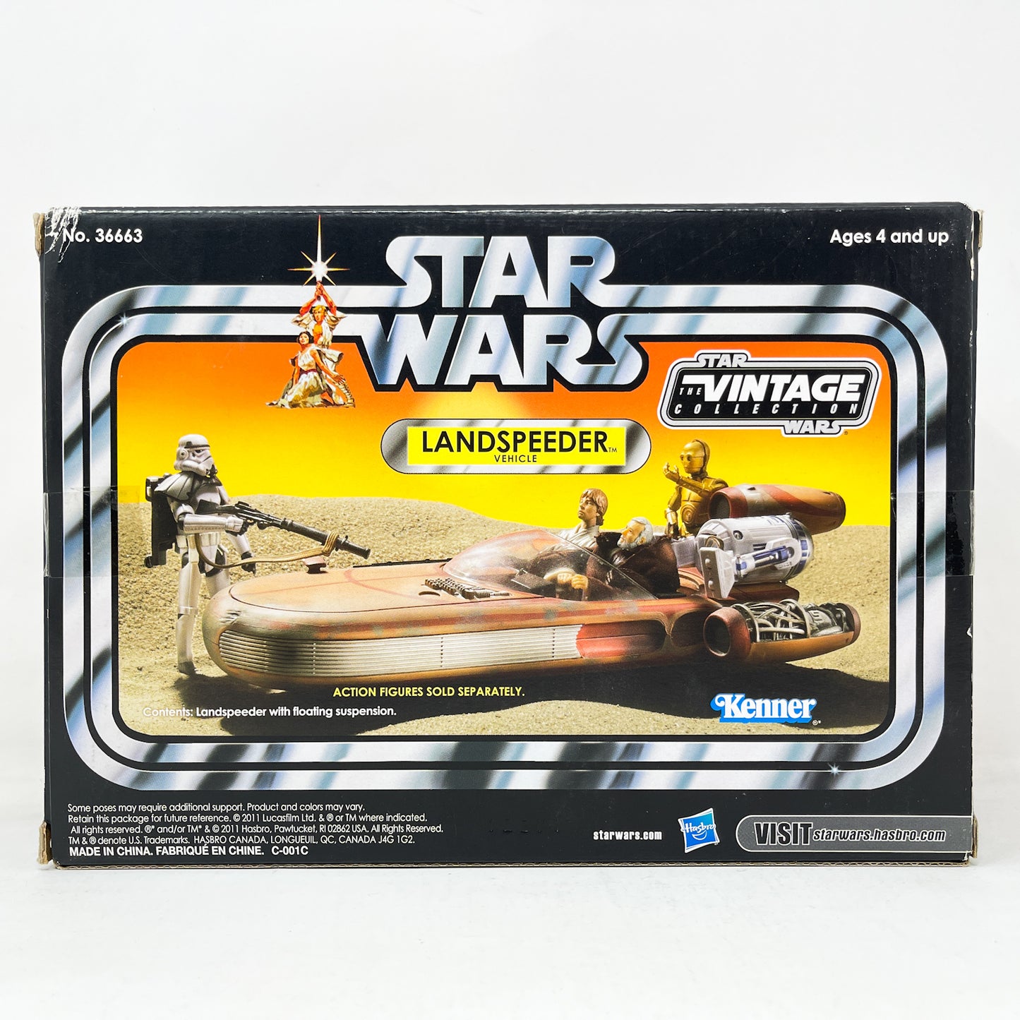 VC Landspeeder Vehicle Target Excl. (2011) - The Vintage Collection