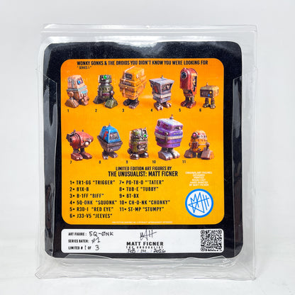 Custom Figure – Wonky Gonks 5Q-0NK "Sq0nk" 3.75" Action Figure Star Wars