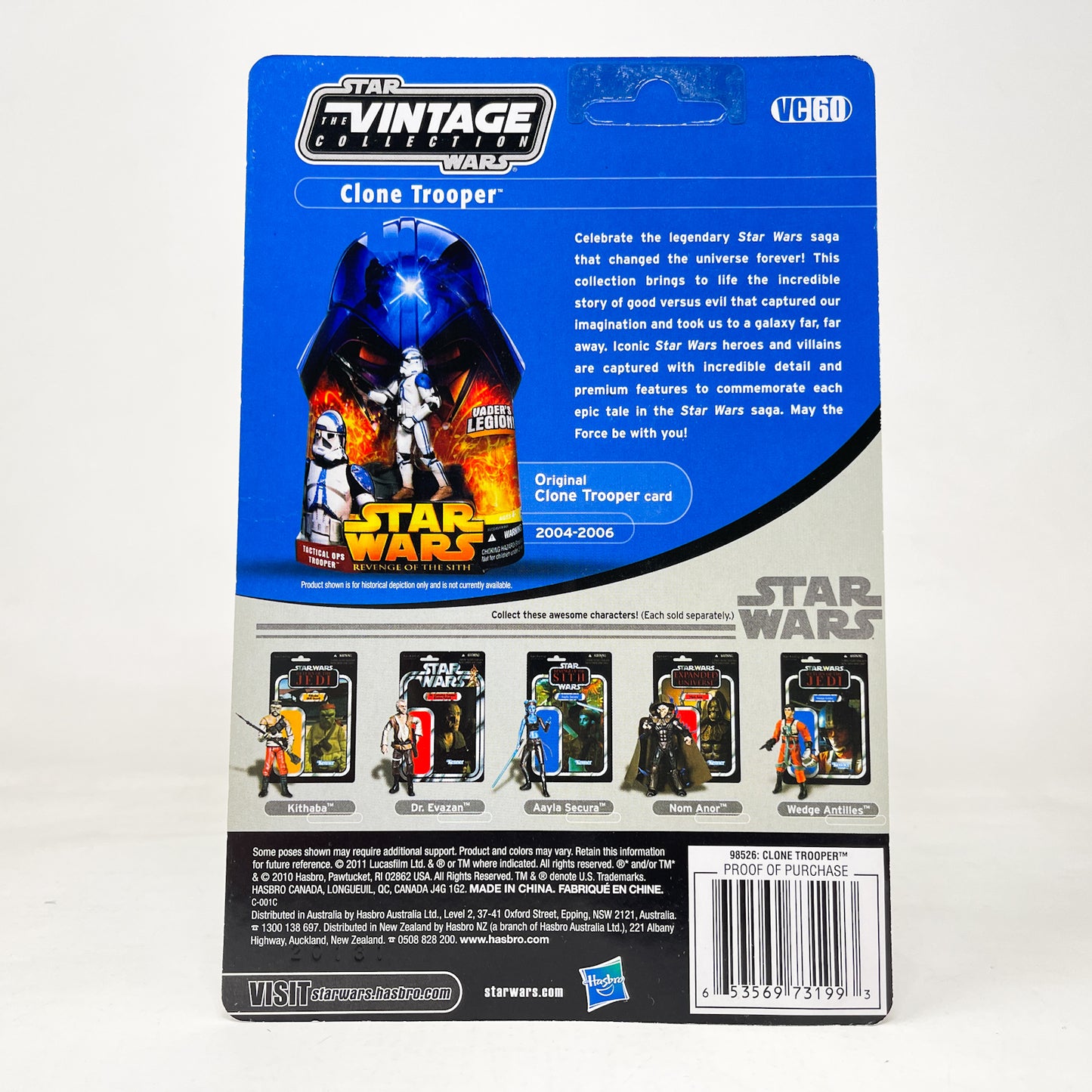 VC060 Clone Trooper - 501st Legion (2012) - The Vintage Collection Hasbro Star Wars
