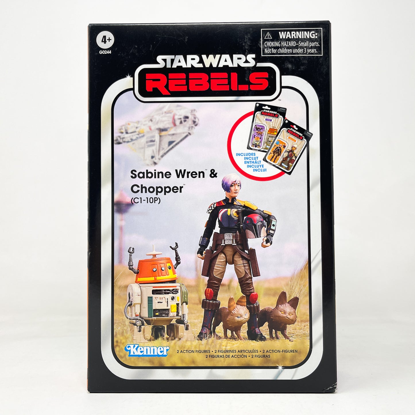 VC332 Sabine Wren & VC333 Chopper (C1-10P) 2 Pack (2024)- The Vintage Collection