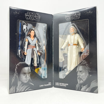 Luke Skywalker & Rey Jedi Master and Training (SDCC) - Hasbro Black Series (2017)