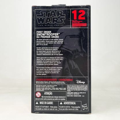 First Order Snowtrooper #12 - Hasbro Black Series (2019)