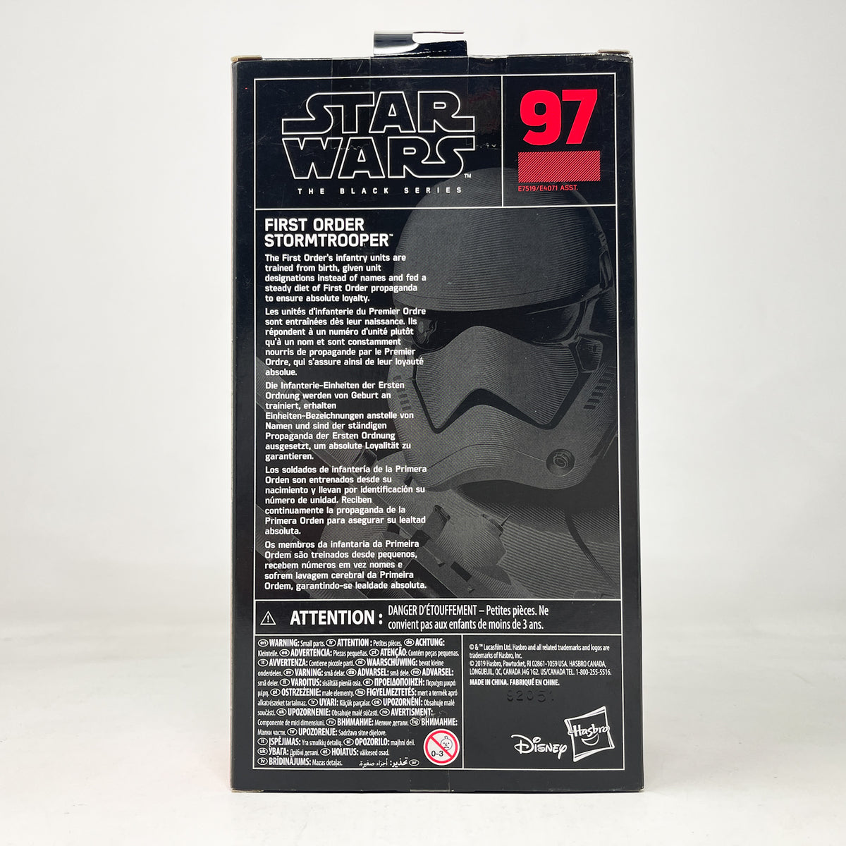 First Order Stormtrooper #97 - Hasbro Black Series (2019)