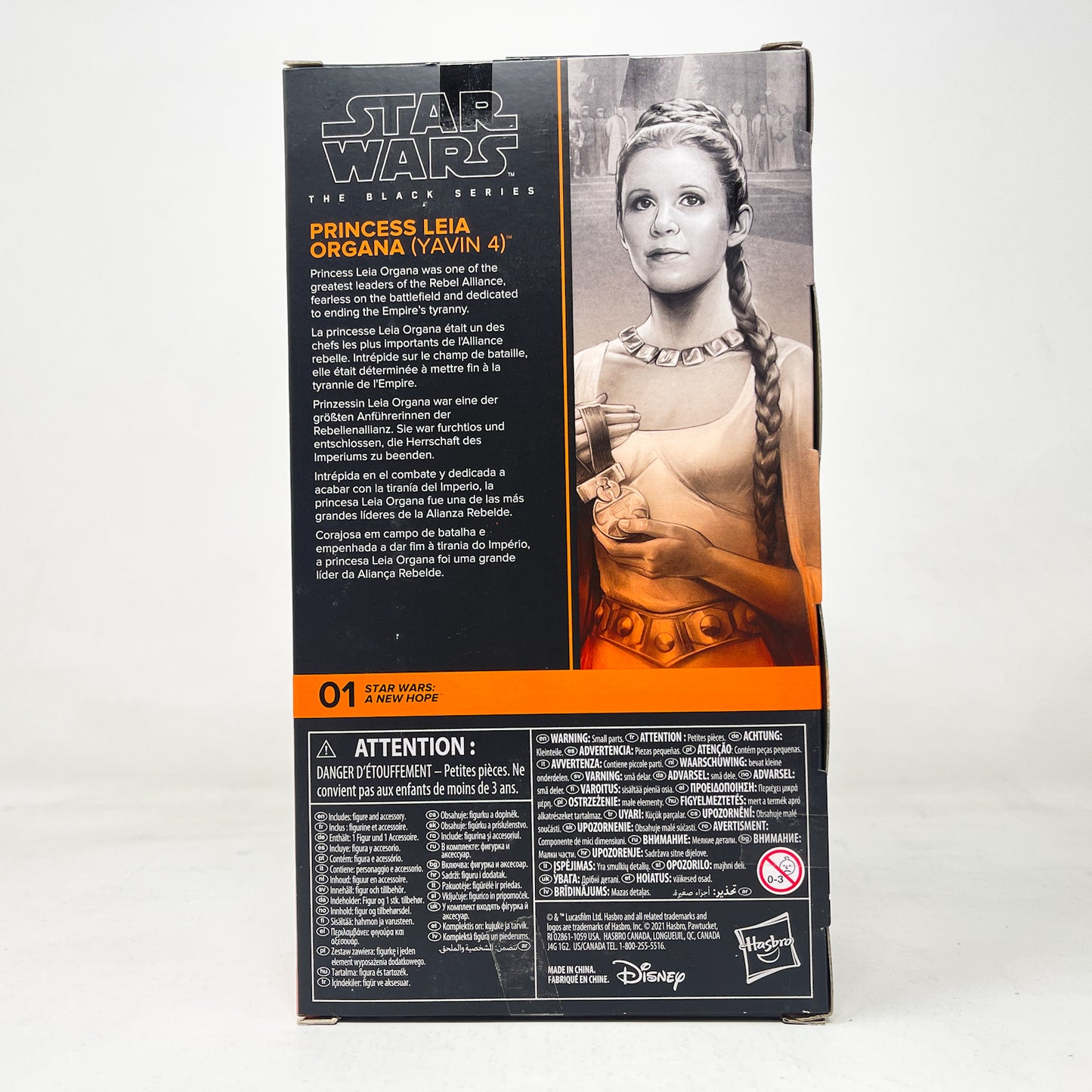 Princess Leia Organa (Yavin 4) ANH 01 - Hasbro Black Series (2021)