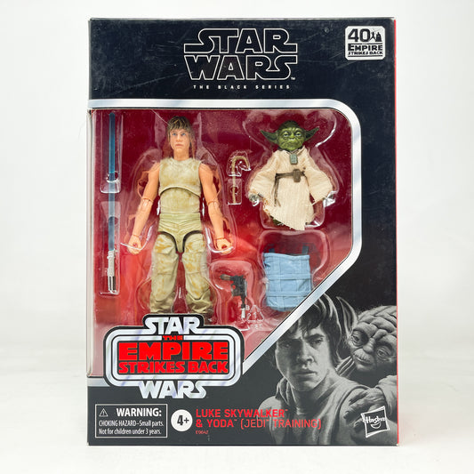 Luke Skywalker Dagobah & Yoda (Deluxe) D4 - Hasbro Black Series (2020)