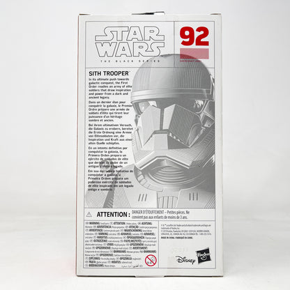 Sith Trooper (First Edition) #92 - Hasbro Black Series (2019)