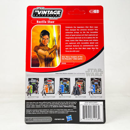 VC069 Bastila Shan (KOTOR) - Unpunched Card - The Vintage Collection Hasbro Star Wars