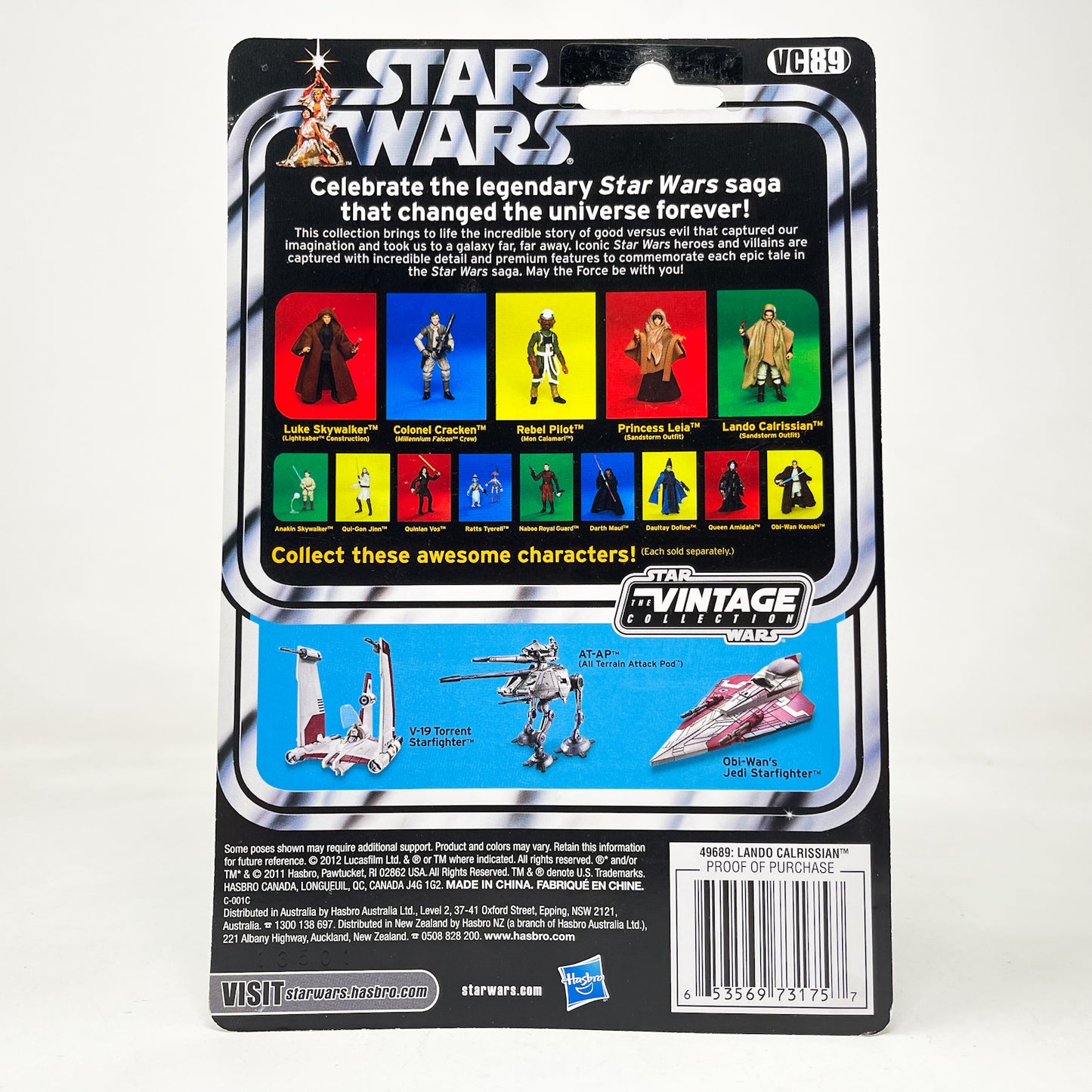 VC089 Lando Calrissian (Sandstorm Outfit) - The Vintage Collection Hasbro Star Wars