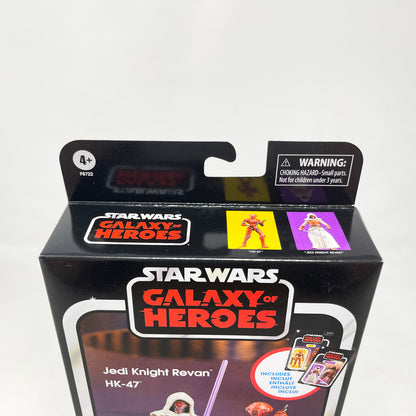 Jedi Knight Revan and HK-47 (Galaxy of Heroes 2-pack)- Hasbro Vintage Collection (2024)