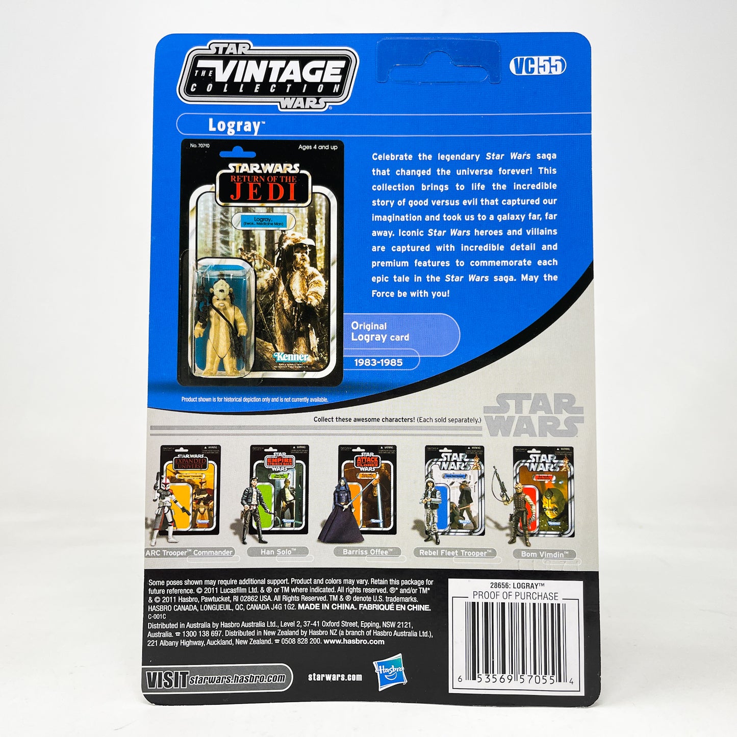 VC055 Logray (Ewok Medicine Man) 2011 - Hasbro The Vintage Collection