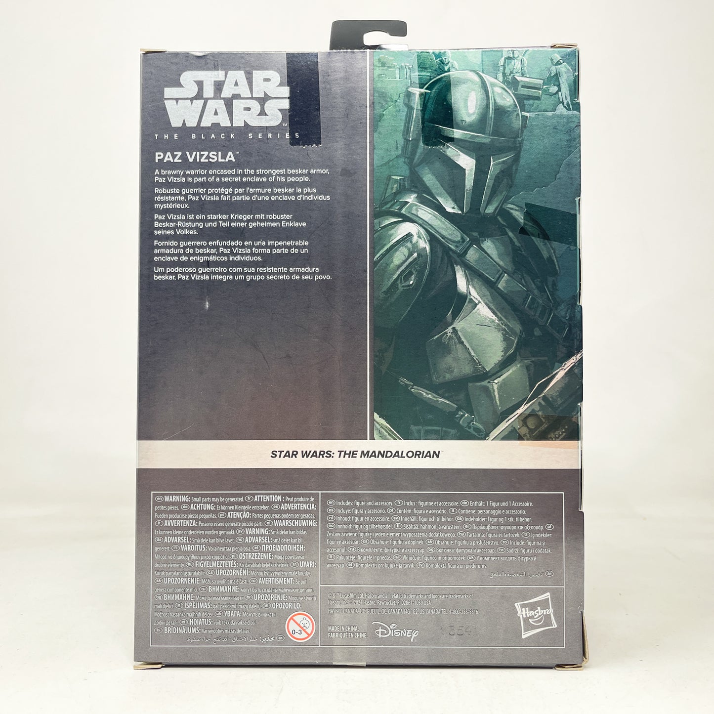 Paz Visla Deluxe MAN 36 Carbonized - Hasbro Black Series (2022)