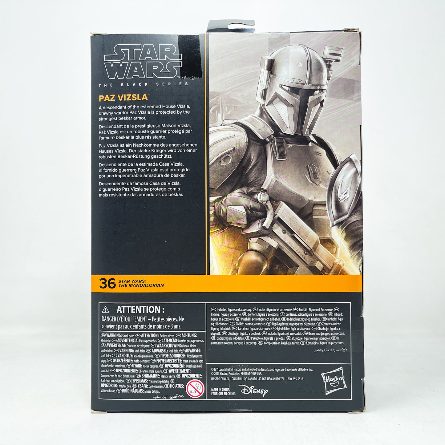 Paz Visla Deluxe MAN 36 - Hasbro Black Series (2022)