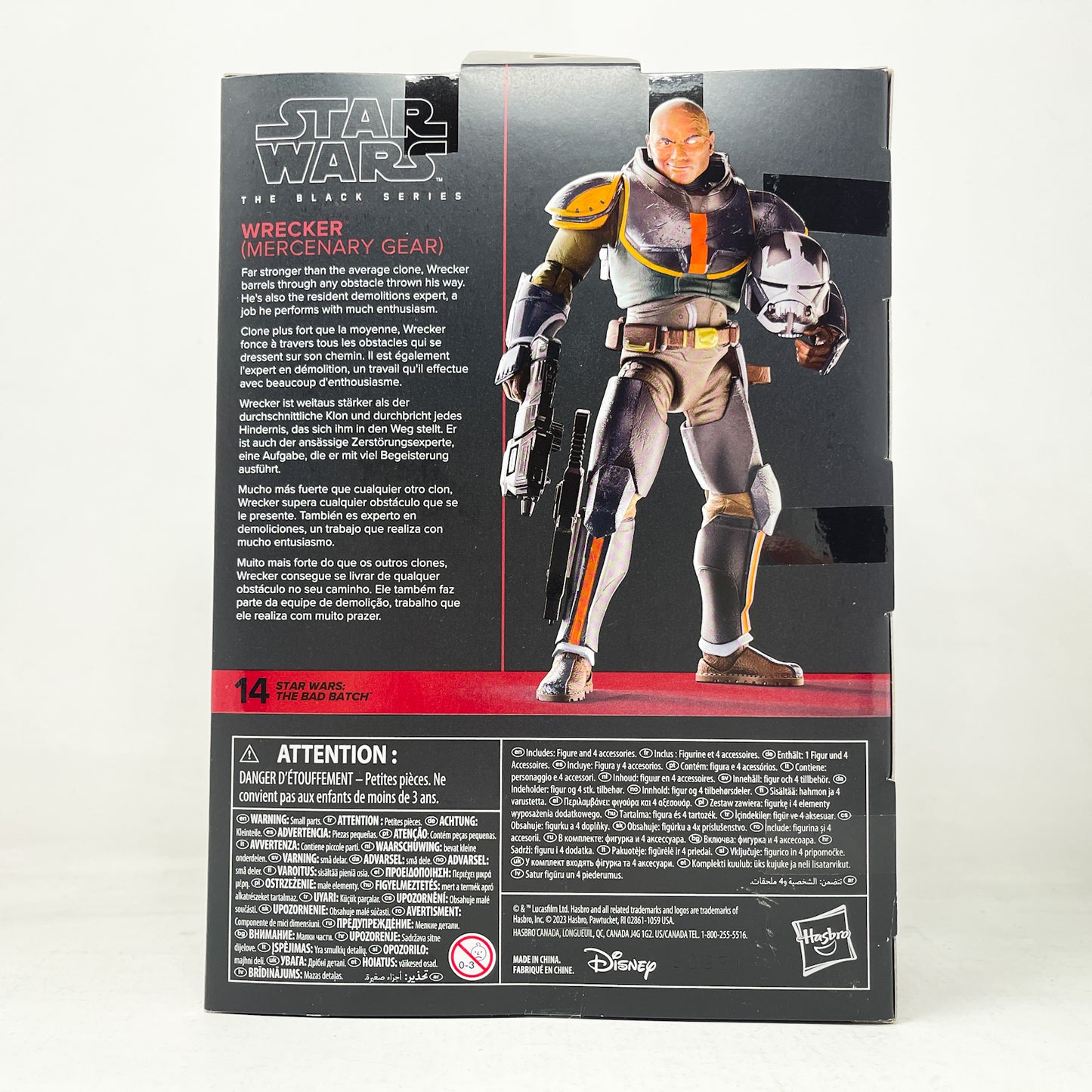 Wrecker Mercenary Gear Deluxe BB 14 - Hasbro Black Series (2023)