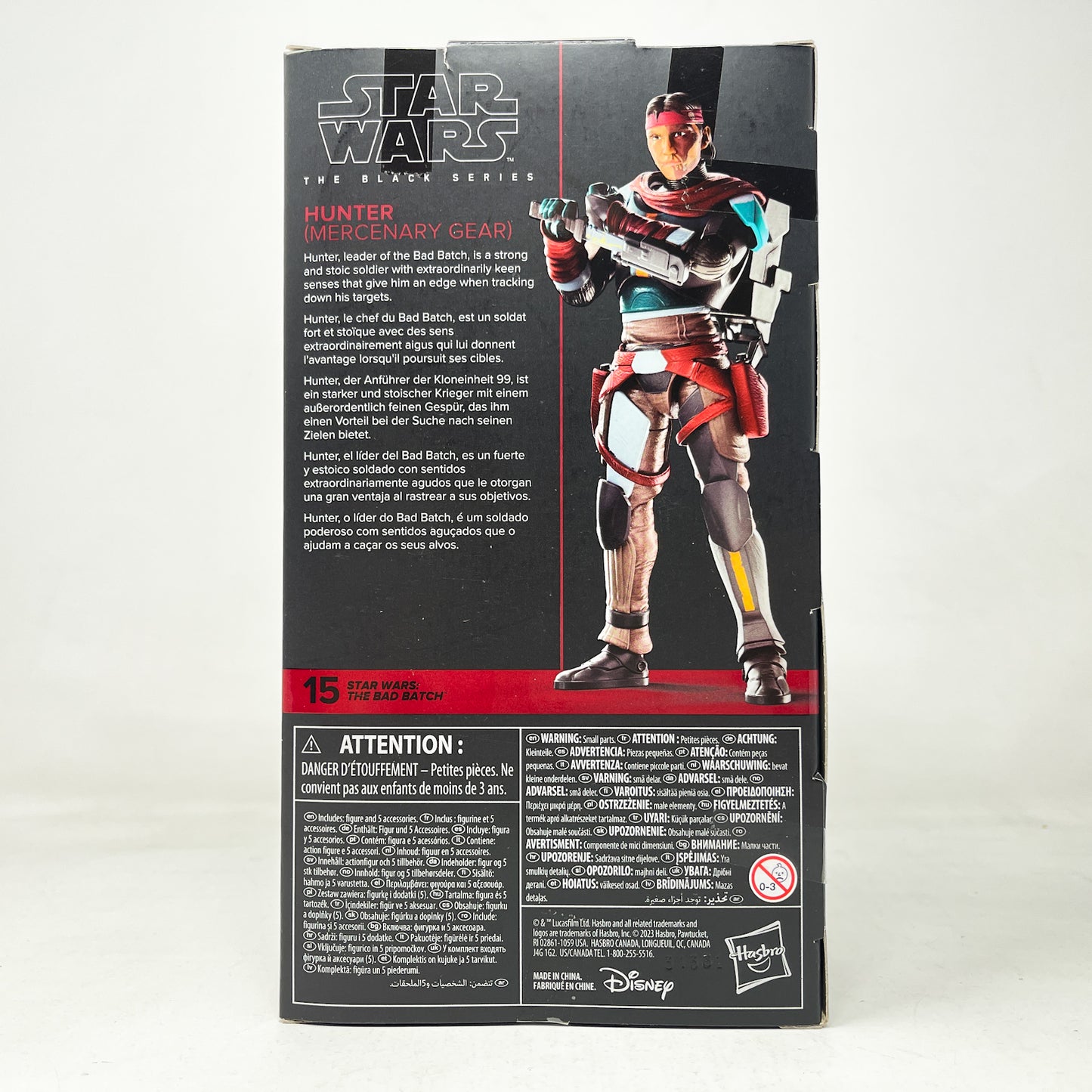 Hunter - Mercenary Gear (The Bad Batch) BB 15 - Hasbro Black Series (2023)