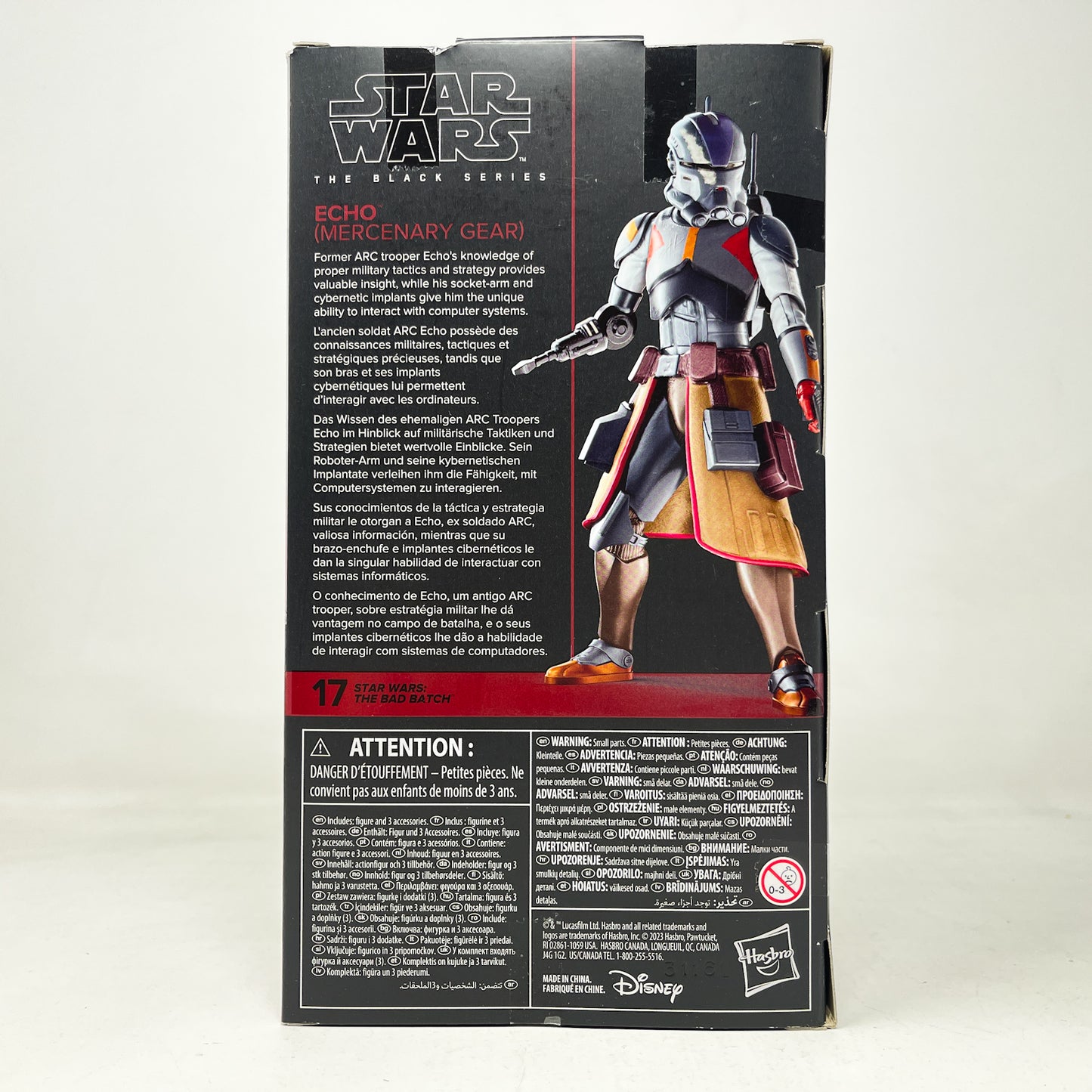 Echo - Mercenary Gear (The Bad Batch) BB 17- Hasbro Black Series (2023)