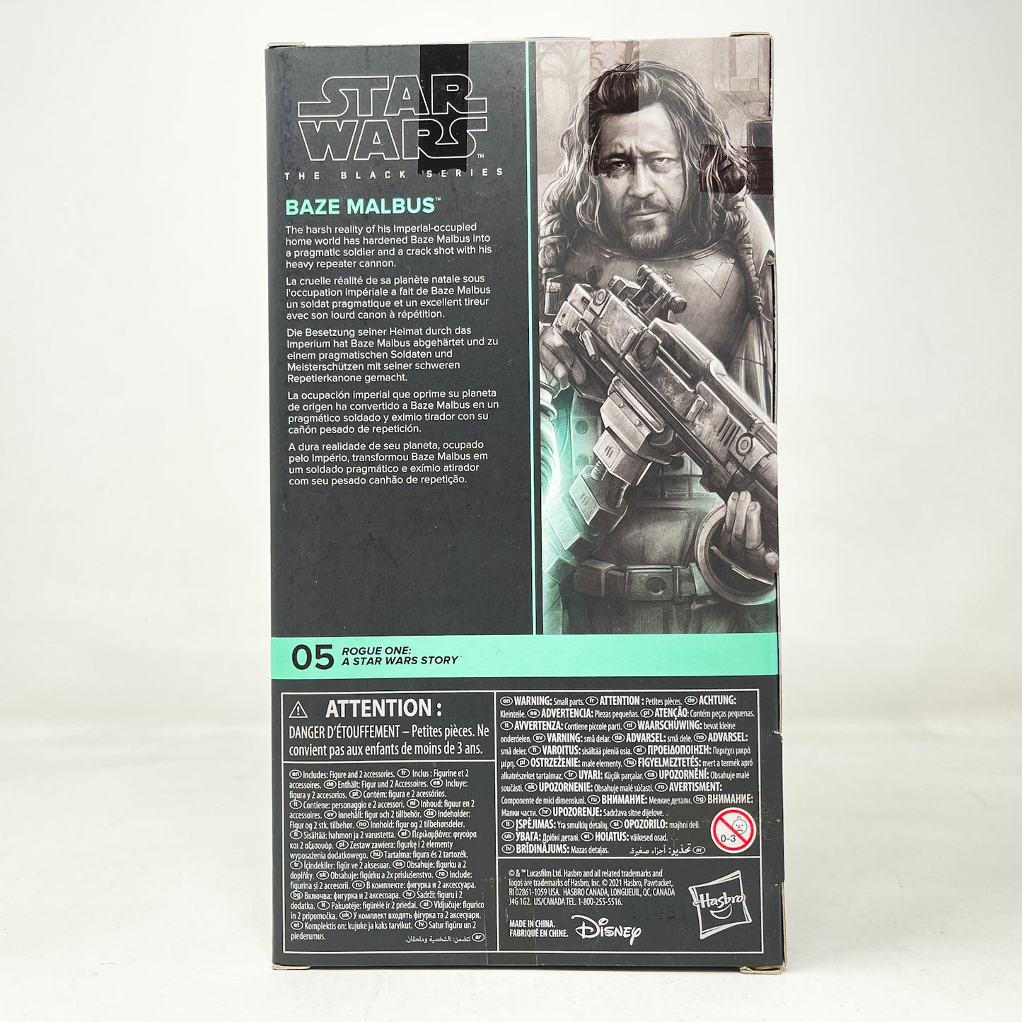 Baze Malbus (Rogue One) RO05 - Hasbro Black Series (2021)