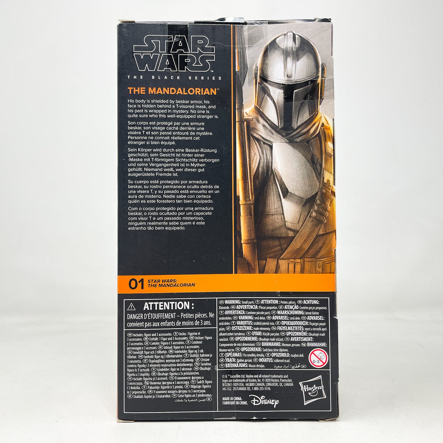The Mandalorian (Beskar Armor) MAN 01 - Hasbro Black Series (2020)