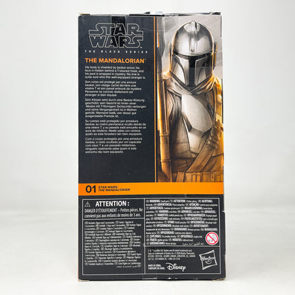 The Mandalorian (Beskar Armor) MAN 01 - Hasbro Black Series (2020)