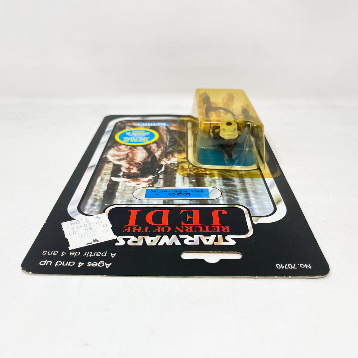 Logray ROTJ 65A Kenner Canada - Mint on Card