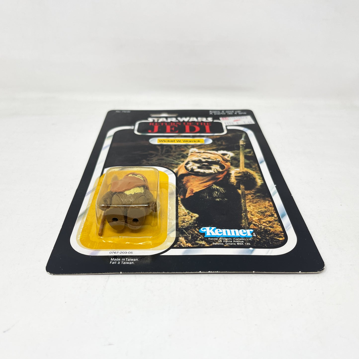 Wicket ROTJ 77A Canadian - Mint on Card