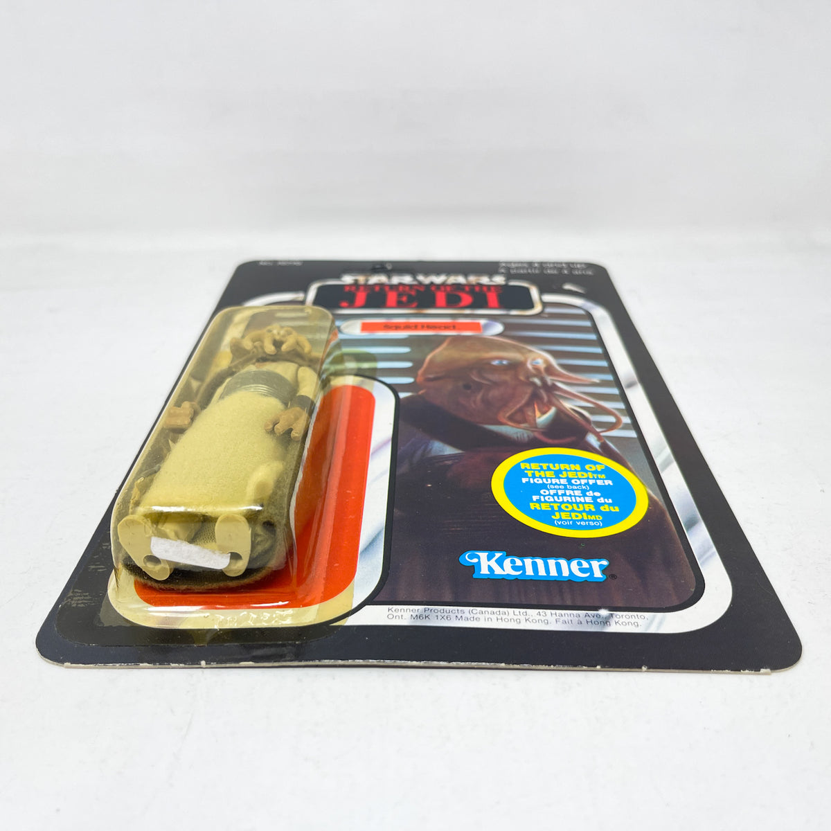Squidhead Canadian ROTJ 65A - Mint on Card