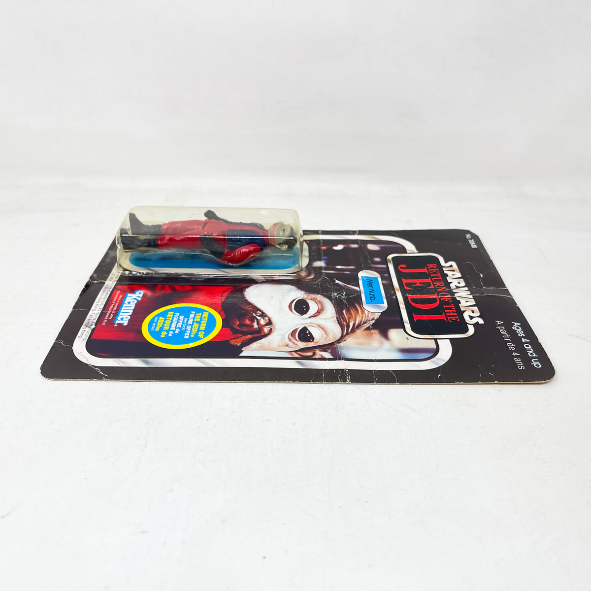 Nien Nunb ROTJ 65A Back Canadian - MOC