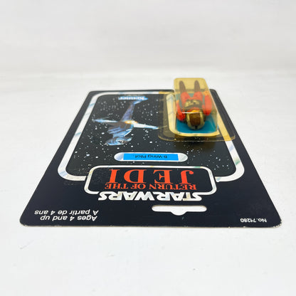 B-Wing Pilot Canadian ROTJ 77A Back - Mint on Card
