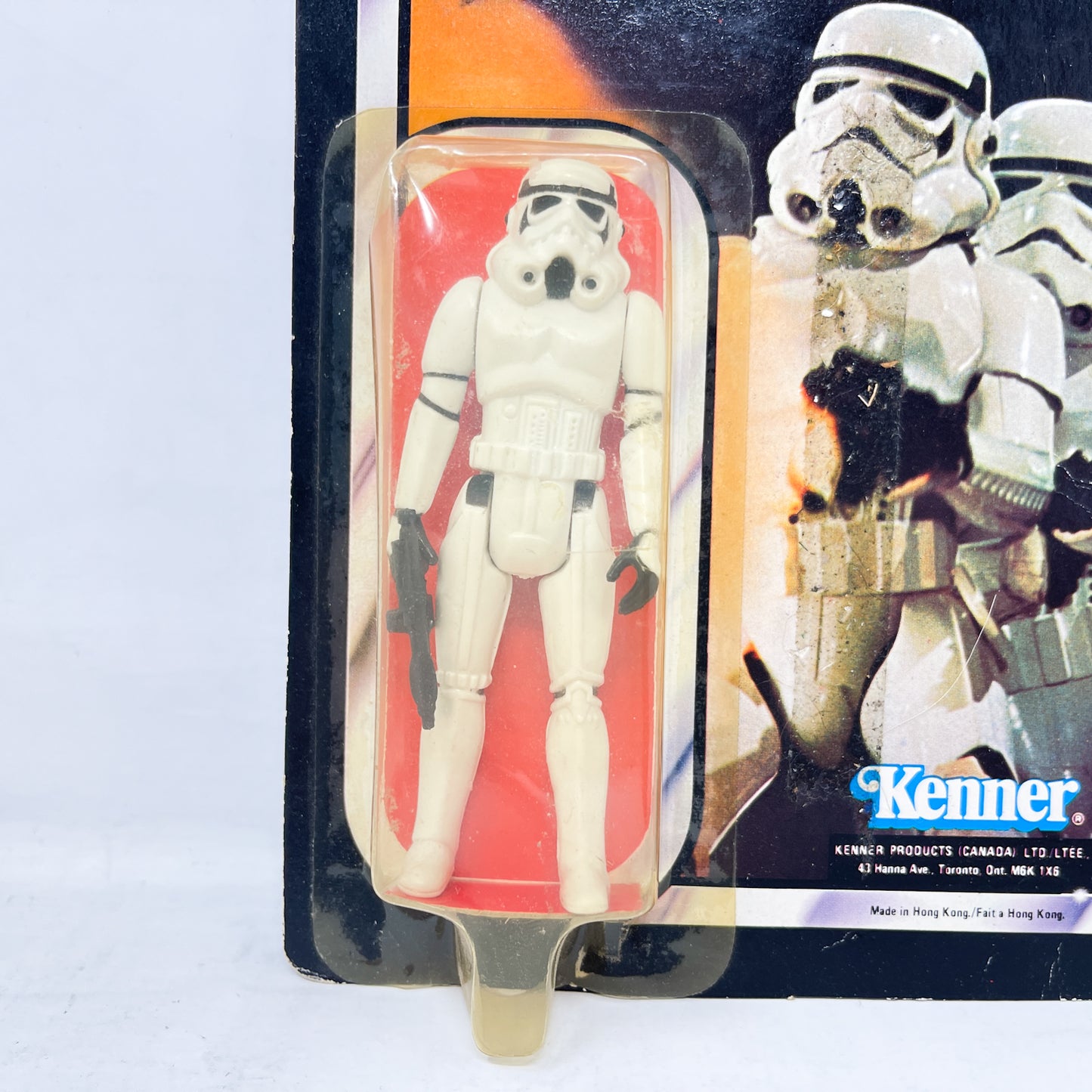 Stormtooper ESB 41B-back Canadian Cardback - Mint on Card - Vintage Kenner 1981