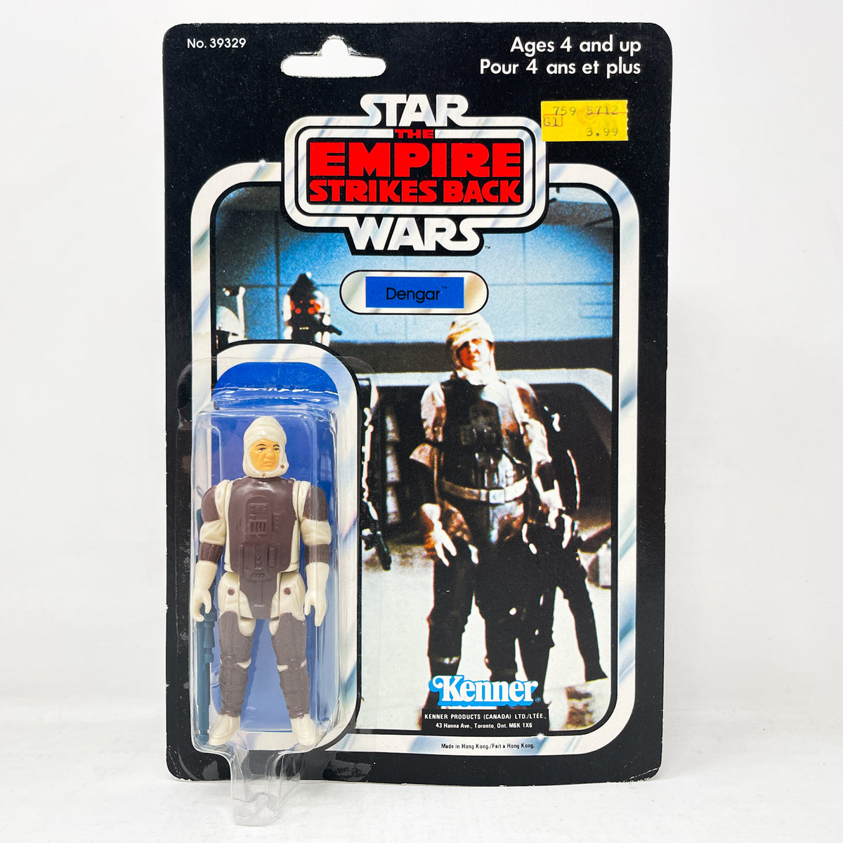 Dengar ESB 41c-back Kenner Canada  - Mint on Card