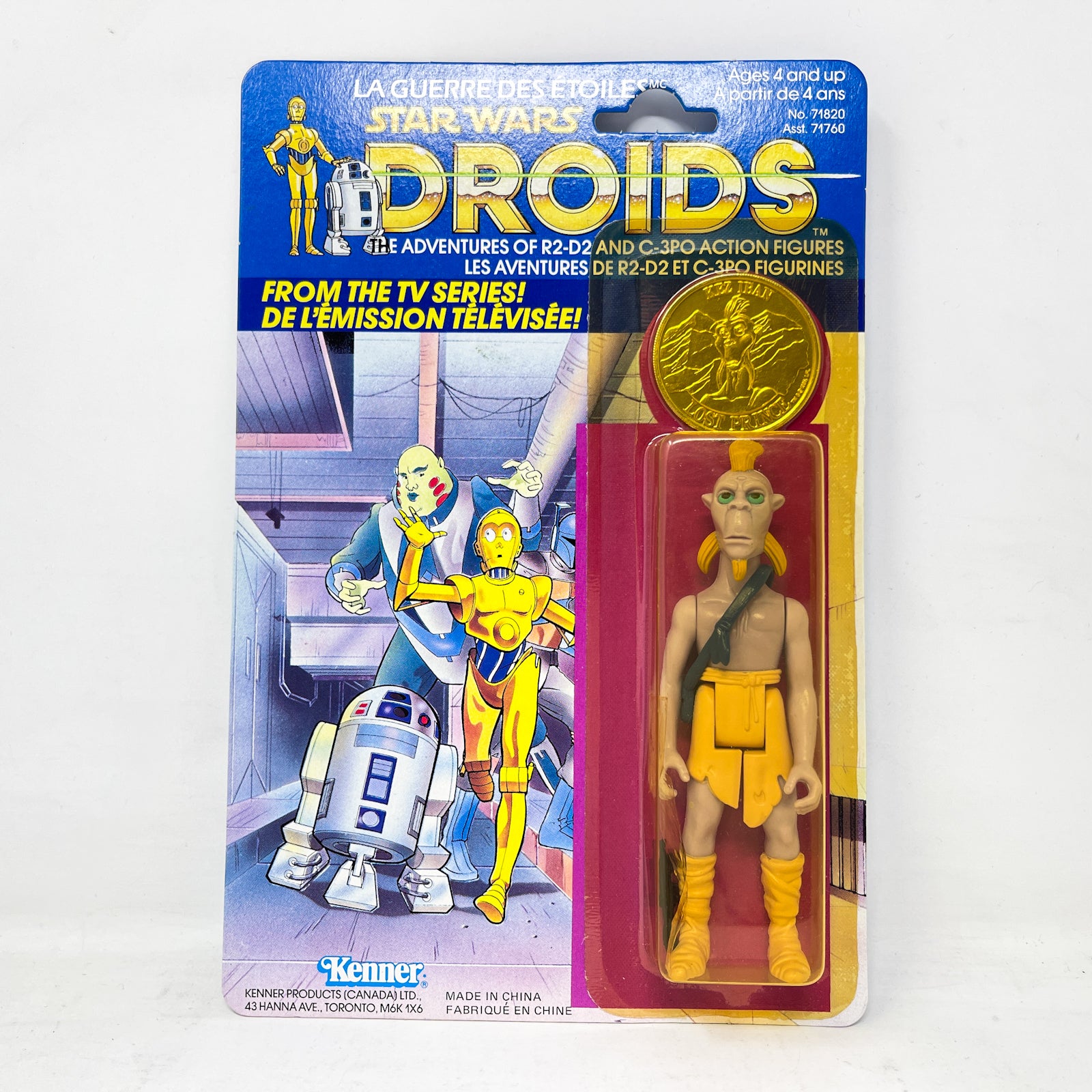 Mint-On-Card (MOC) Vintage Kenner Star Wars Sealed Figures – 4th