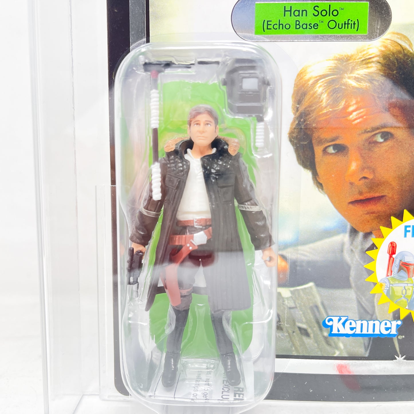 VC003 Han Solo (Echo Base) FOIL GRADED AFA 9.0 - Hasbro Vintage Collection (2010)