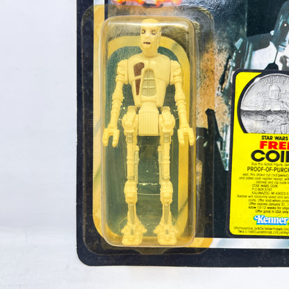 8D8 ROTJ 77A-back Coin Offer - Mint on Card - Vintage Kenner (1983)