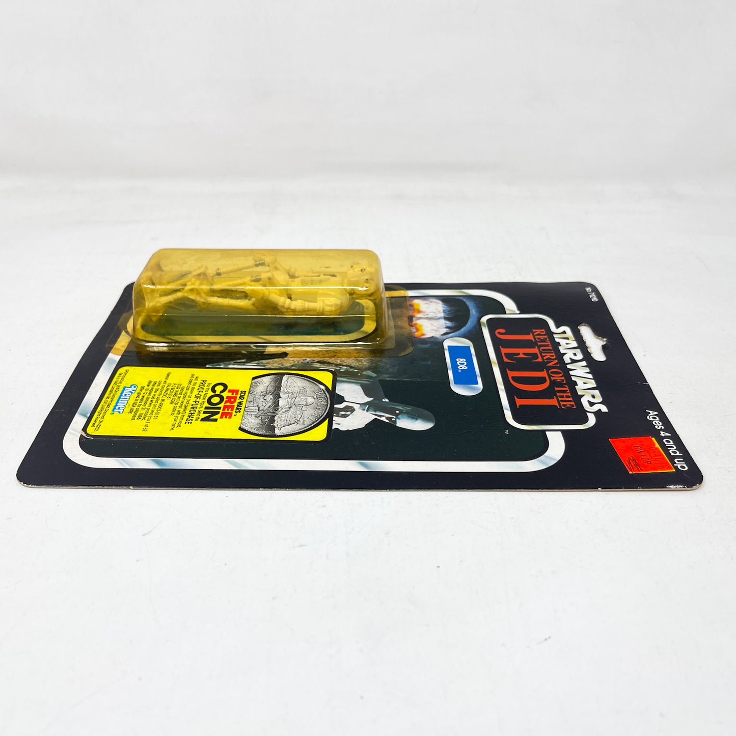 8D8 ROTJ 77A-back Coin Offer - Mint on Card - Vintage Kenner (1983)