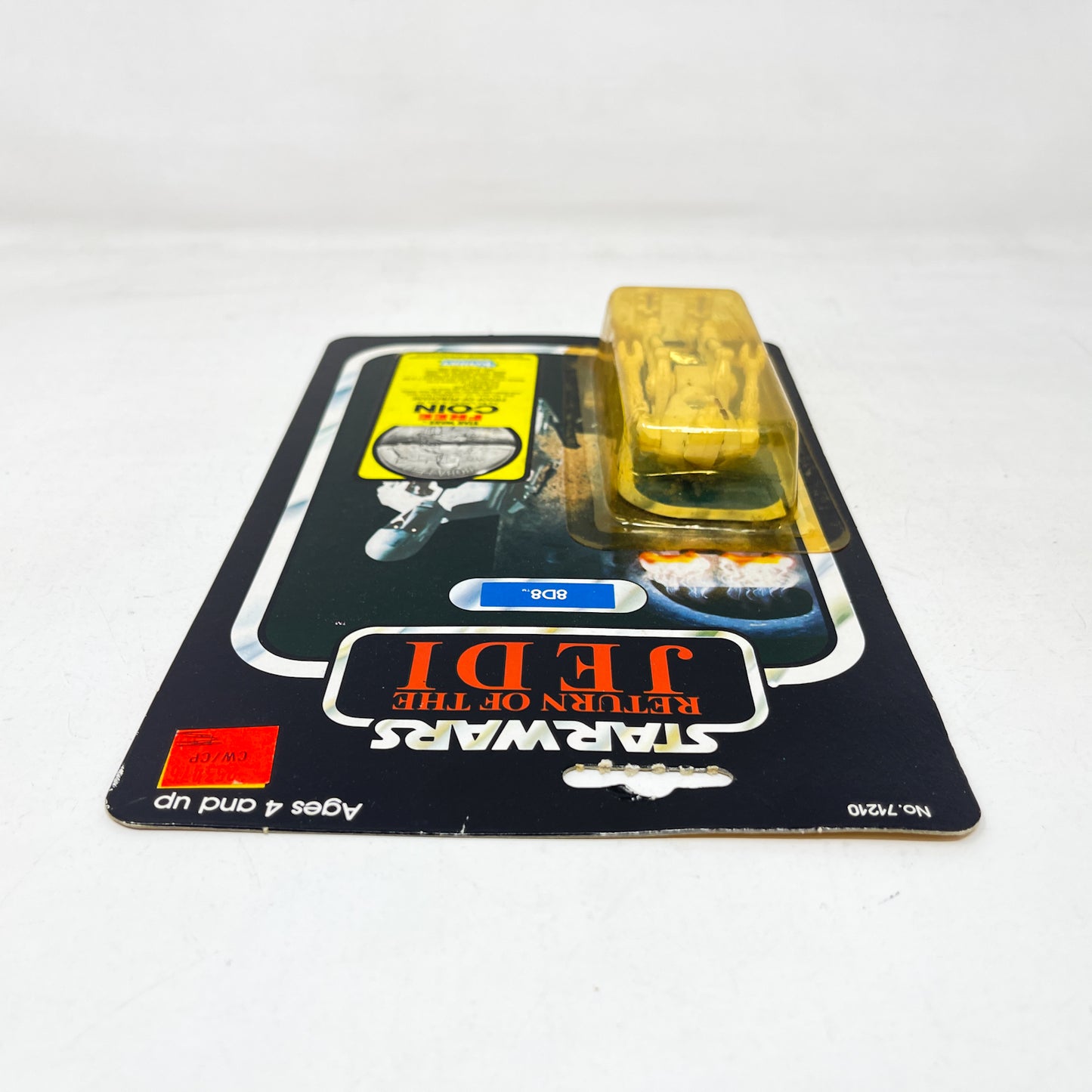 8D8 ROTJ 77A-back Coin Offer - Mint on Card - Vintage Kenner (1983)