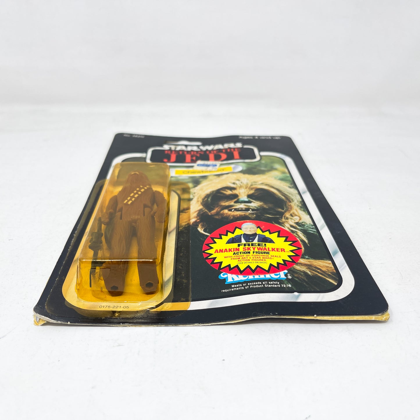 Chewbacca ROTJ 77B Back - Mint on Card - Vintage Kenner (1983)