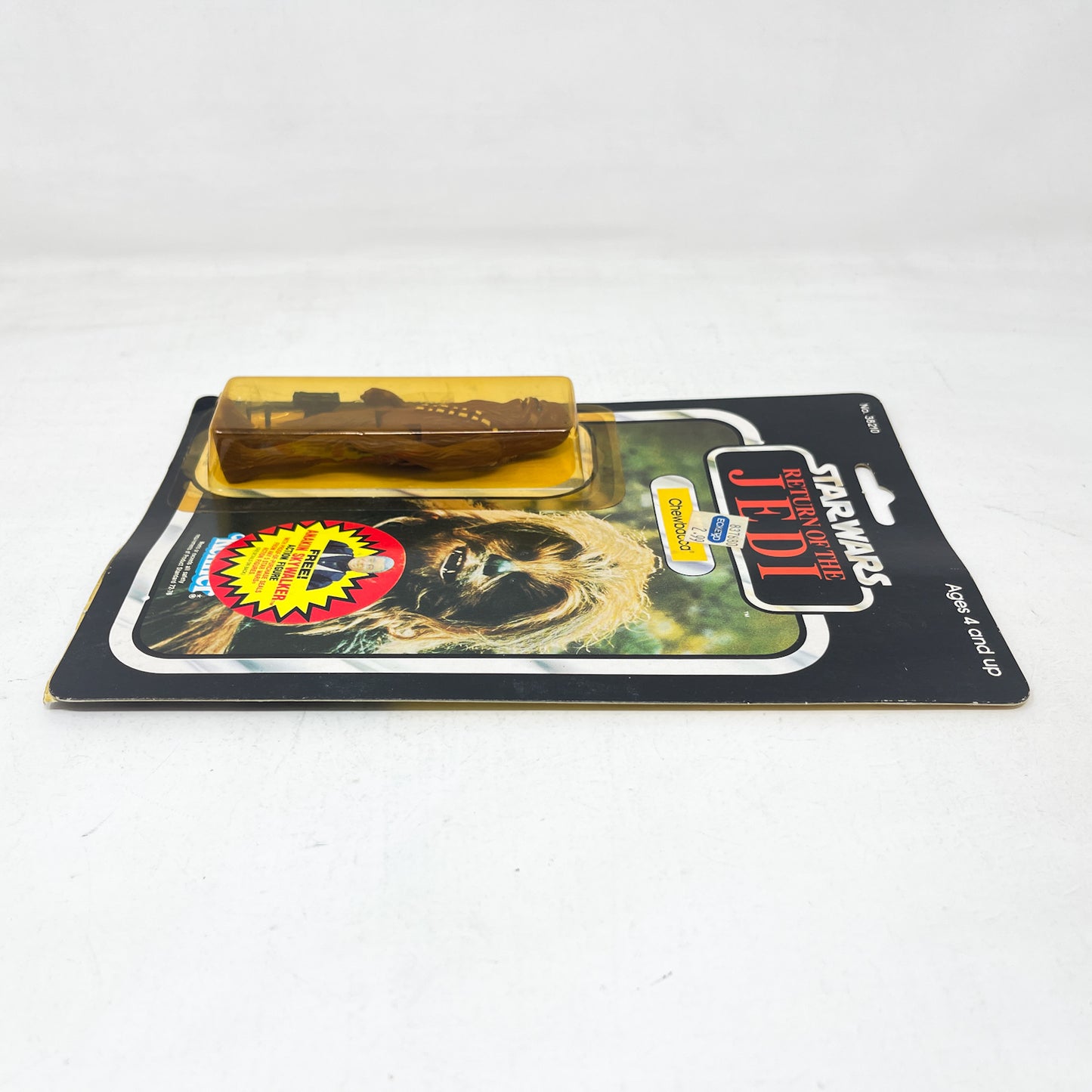 Chewbacca ROTJ 77B Back - Mint on Card - Vintage Kenner (1983)