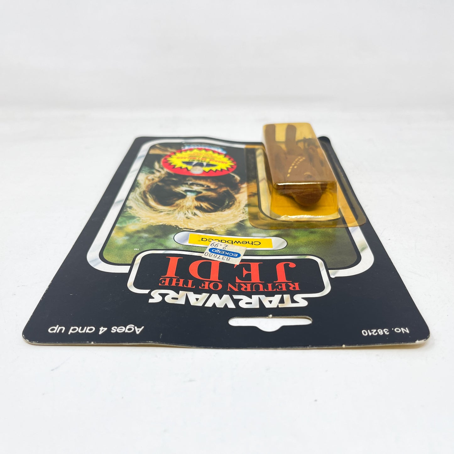 Chewbacca ROTJ 77B Back - Mint on Card - Vintage Kenner (1983)