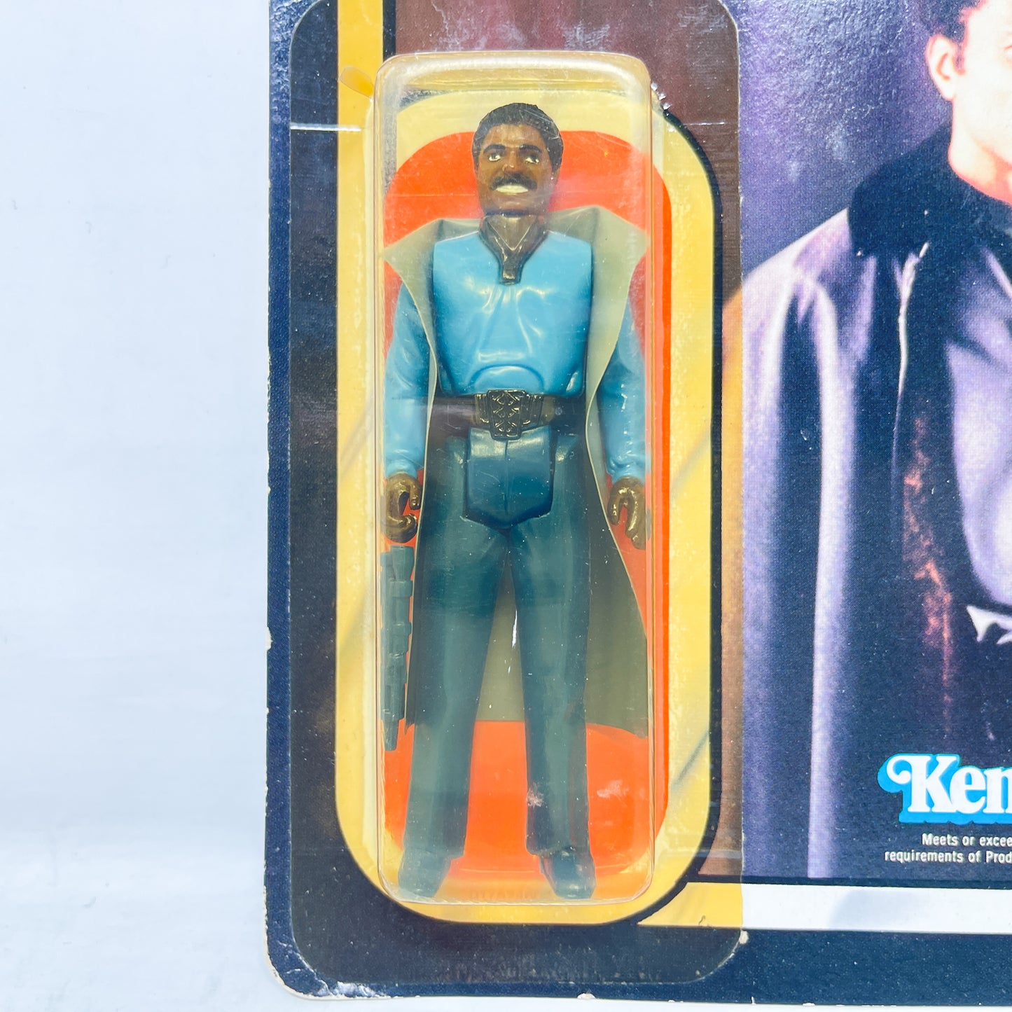Lando Calrissian (w/ Teeth) ROTJ 65B - Mint on Card - Vintage Kenner (1983)