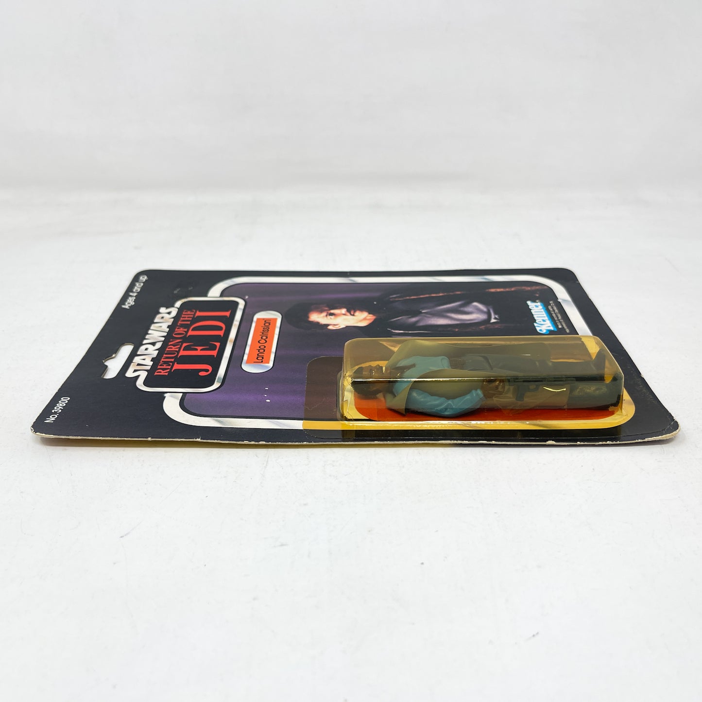 Lando Calrissian (w/ Teeth) ROTJ 65B - Mint on Card - Vintage Kenner (1983)