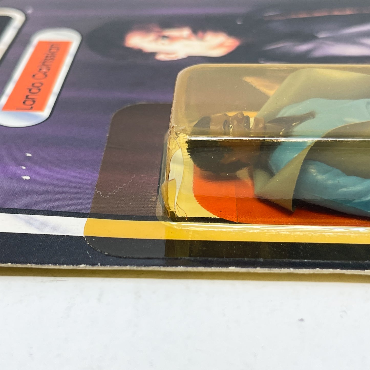 Lando Calrissian (w/ Teeth) ROTJ 65B - Mint on Card - Vintage Kenner (1983)